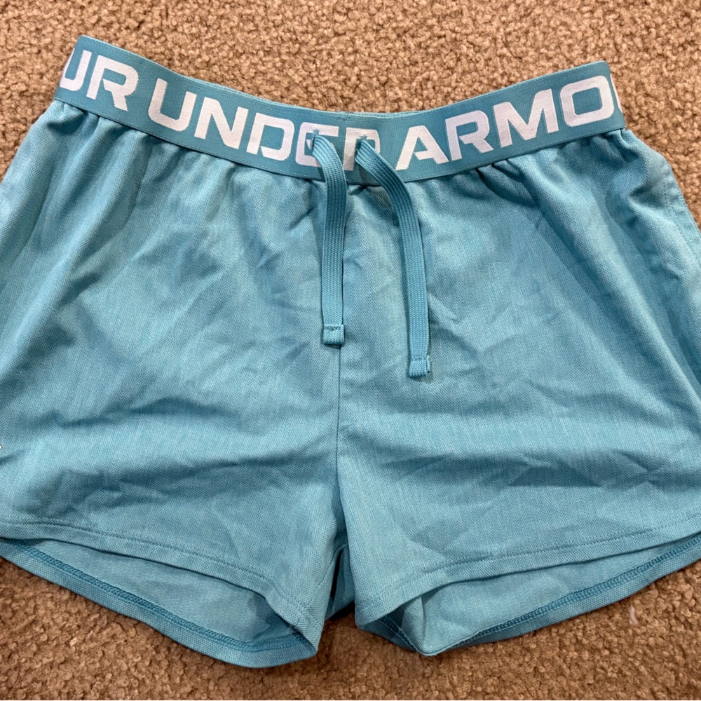 Under Armour Teal Performance Shorts